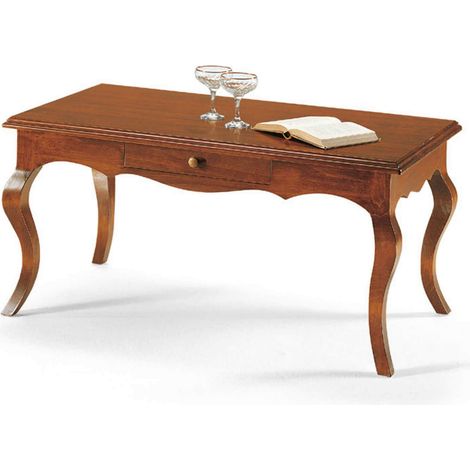 DOUGLAS - tavolino in legno massello cm 100 X 50 X 45