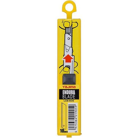Cutterklinge Solid-Enduraohne Abbrechsegmente 18mm SB-Pack mit 10 StückTAJIMA