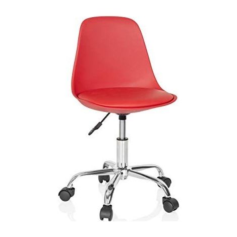 Chaise enfant / chaise pivotante FANCY II rouge hjh OFFICE