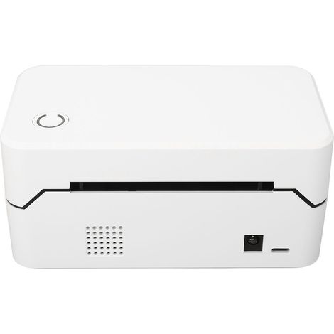 Imprimante thermique étiquettes Bluetooth sans fil, imprimante de bureau pour colis, 100-240V prise UE, étiquettes d'expédition, appareil portable WiFi. (1/5)