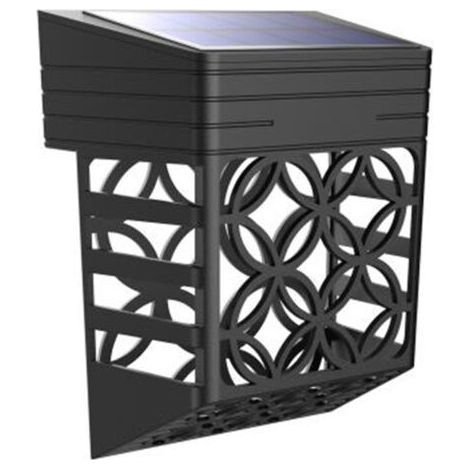 Solar Lights Outdoor Garden, 1Pcs Waterproof Outdoor Solar Light, Outdoor Wall Lighting for Gates, Fences, Walls, Garden Decoration and Pathway Lighting (1/4)