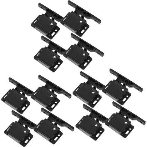 Lot de 12 loquets et verrous porte placard pour camping, car, tiroir (1/5)