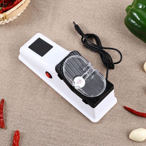 Aiguiseur de couteaux électrique automatique avec 2 meules d'affûtage 2 350 g – Livraison gratuite