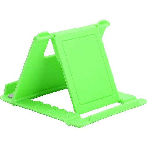 Support de téléphone portable portable, simple et mini, support de bureau pliable, vert (1/5)