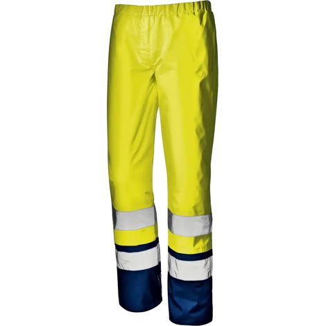 SIR SAFETY SYSTEM REGIMENTAL Pantalon de travail haute visibilité jaune et bleu Taille M