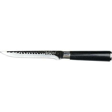 LAGUIOLE CUISSON - Couteau à désosser noir 29cm avec étui - "Sen" (1/4)