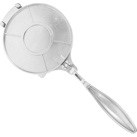 20cm Stainless Steel Tortilla Press with Non-Stick Coating - Kitchen Tool for Homemakers - Quick Preparation of Tortillas and Other Homemade Dishes
