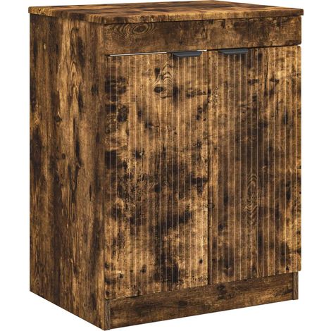 Badezimmerschrank Geräucherte Eiche 54 x 41 x 70 cm vidaXL