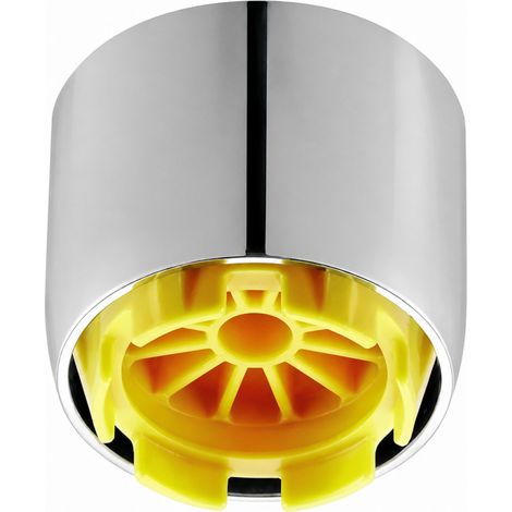 NEOSTRAHL Aeratore da clinica giallo femmina 22x100 7,5 a 9L/min.