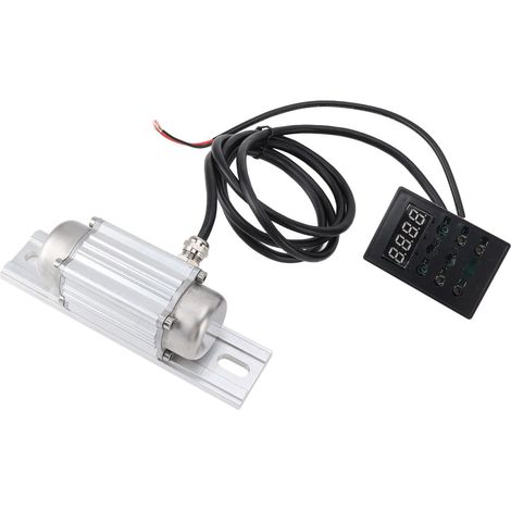 Moteur de Vibration cc sans balais, 7500 tr/min, affichage numérique, vibrateur de béton étanche IP65 avec contrôleur de vitesse, 24V, 30W