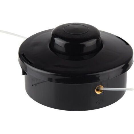 Tête de débroussailleuse Tap & Go M10 x 1,25 à gauche Système semi-automatique Pré-chargée avec fil 2,4 mm