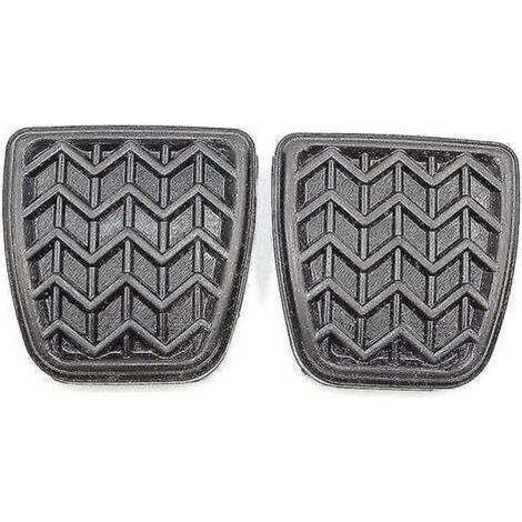 2 pièces de pédale de frein d'embrayage en caoutchouc pour Toyota Camry Hilux Vigo Kun (1/4)