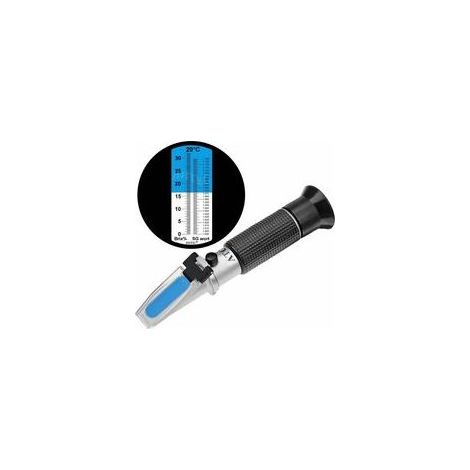 Réfractomètre antigel 4 en 1 – Mesure éthylène glycol et propylène glycol – Plage de -50°C – Compensation automatique de température (1/5)