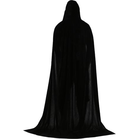 Robe longue unisexe à capuche, costume (1/5)