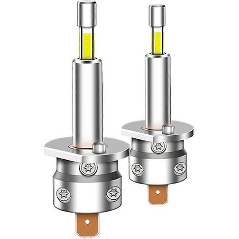 Packung mit 2 H1 Mini 360° 100W 30.000 lm LED-Lampen für Autoscheinwerfer, Nebelscheinwerfer und Tagfahrlichter. (1/5)