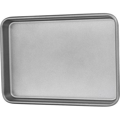 Plaque de Cuisson Rectangulaire Résistante - 3 Tailles pour Four et Pâtisserie