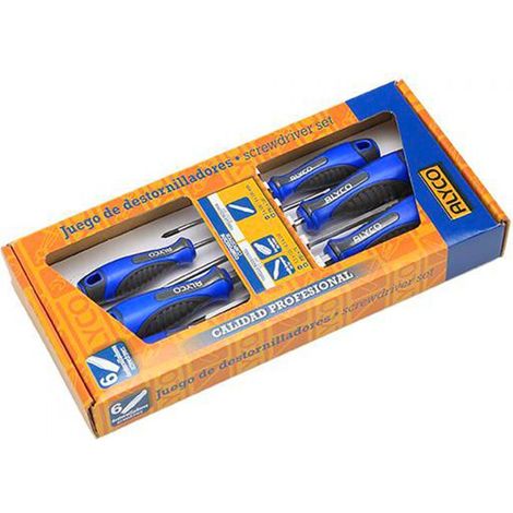 Set De 6 Tournevis Alyco 119050 (1/5)