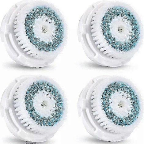 Lot de 4 têtes de brosse faciales de rechange pour pores profonds pour Clarisonic Mia 1 Mia2-CE [jkw]