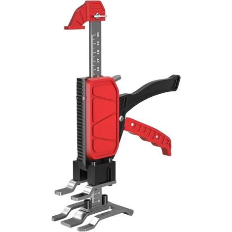 Cric à main 200 kg – Outil de levage en acier durable – Installation précise de meubles lourds – Compact pour espaces restreints (1/5)