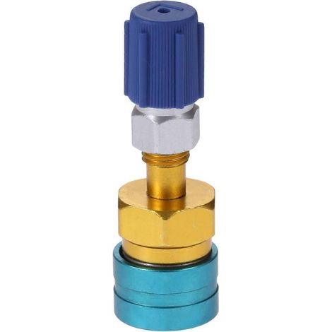 Raccord rapide basse pression R1234YF vers R134A, raccord rapide basse pression R1234YF, adaptateur de tuyau R12 vers R134A (1/4)