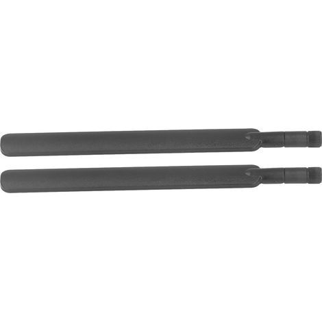 2er-Pack 4G LTE Rundstrahlantenne, hohe Verstärkung, Datenübertragung, faltbarer SMA-Stecker, schwarzer Stab (1/5)