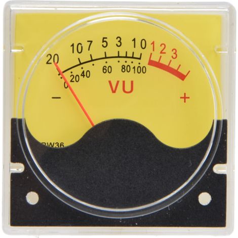 Compteur de Niveau VU TS-R36W 500uA Pointeur Numérique DB Amplificateur à Tube Compteur de Volume Audio Compteur de Puissance (1/5)