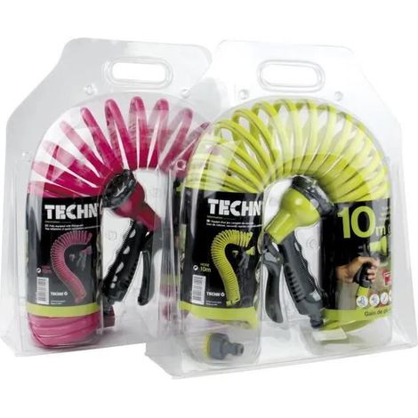Tuyau Flexible Torsade 9mm 10m Coloris Anis - Techn
