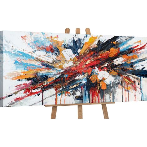 Gemälde Fluss der Energie auf Keilrahmen 115x50 cm (1/5)