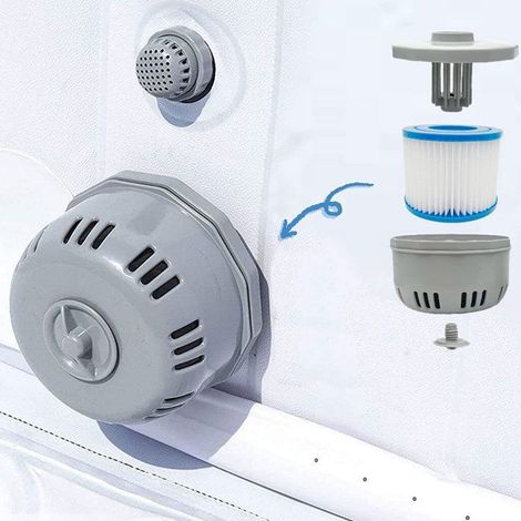 Porte-cartouche de filtre de piscine, pour InteX lay-z-spa VIIntex VI Coleman SaluSpa, accessoires de piscine extérieure Femeo (1/4)