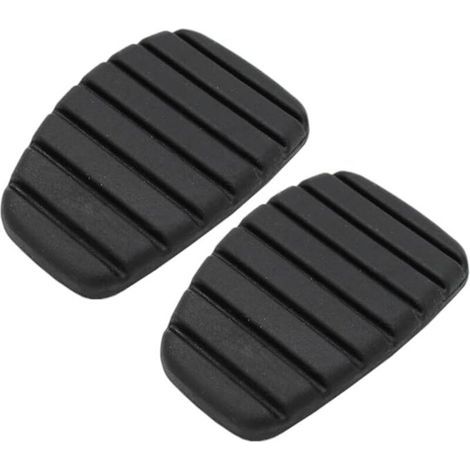 Lot de 2 plaquettes de pédale de frein et d'embrayage en caoutchouc pour Renault Clio Megane Kangoo Laguna Modus Espace Trafic, Opel, Opel Vivaro, Nissan Primastar 7700416724 4653100QAC (1/4)