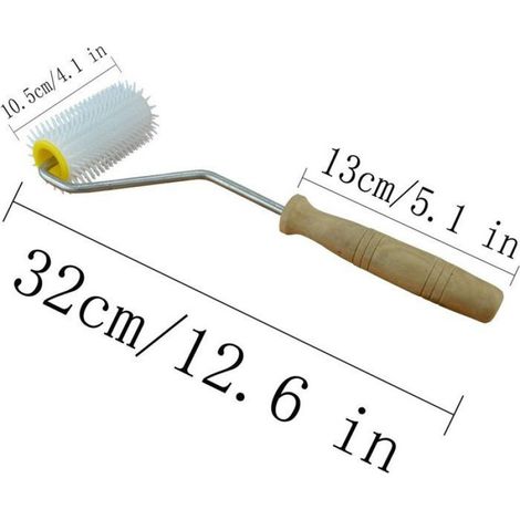 Rouleau ouvre-nid d'abeilles - Nid d'abeilles - Rotateur de nid d'abeilles - Outil d'extraction et d'ouverture d'aiguilles à miel (1/4)