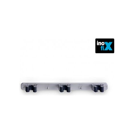 Support Balais Triple Inofix Organisation Murale Adhésive - Inofix