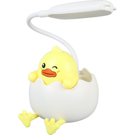 LED-Nachtlicht mit Stifthalter, Augenschutz, USB-Ladefunktion, flexible Leselampe fürs Schlafzimmer (1/5)