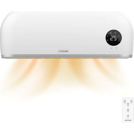 Cecotec Calefactor cerámico de baño ReadyWarm 2000 Max Box Ceramic con 2000 W, pantalla LED (1/2)