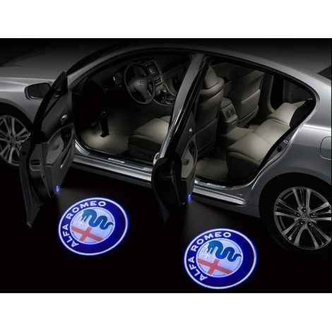2 Stück LED-Türlogo-Projektoren für Alfa Romeo Giulia