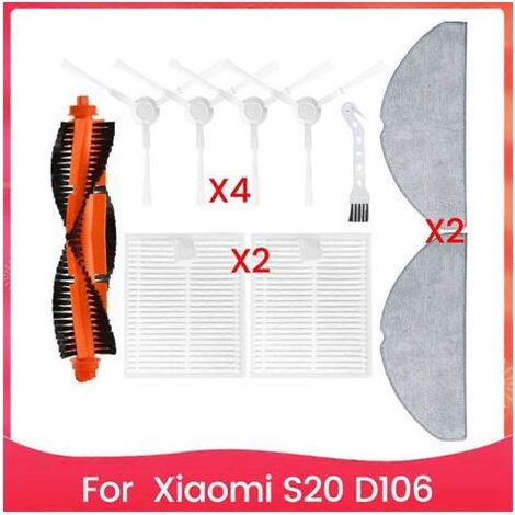 Ersatzteil- und Zubehörset für den Xiaomi S20 D106 Saugroboter: Hauptbürste H (1/5)