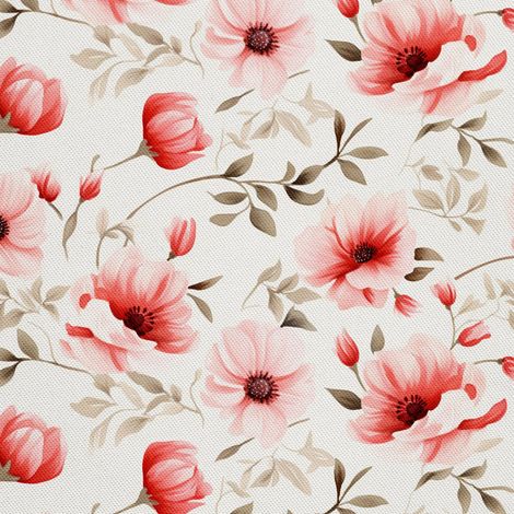 Tela decorativa para exteriores Oxford - Flores - DX2663 (1/5)