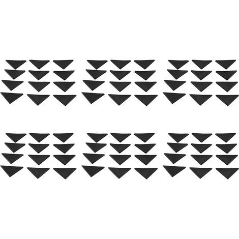 yiyao Lot de 72 protections d'angle triangulaires pour table en verre (1/5)