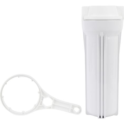 Kit de carcasa para filtro de agua de ósmosis inversa de 1/4 de pulgada, llave para sistema de filtración de ósmosis inversa de 10 pulgadas (1/5)