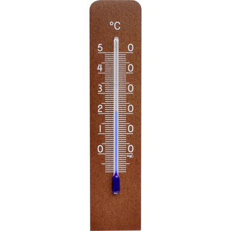 TFA Dostmann Analoges Innenthermometer Thermometer Nussbaum 12.1057.03 (1/3)