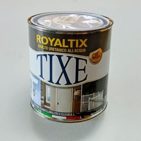 Royaltix 750ml, tutti i ral serie 6000, smalto all' acqua vernice diretta su lamiera, acciaio e alluminio, brillantezza lucido, colore  ral 6005 - verde muschio (1/5)