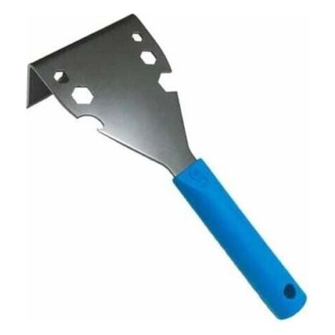 Pince à décoffrer en acier avec poignée silicone – Pour enlever carreaux céramique et plinthes – 275 mm – Angle 15° (1/5)