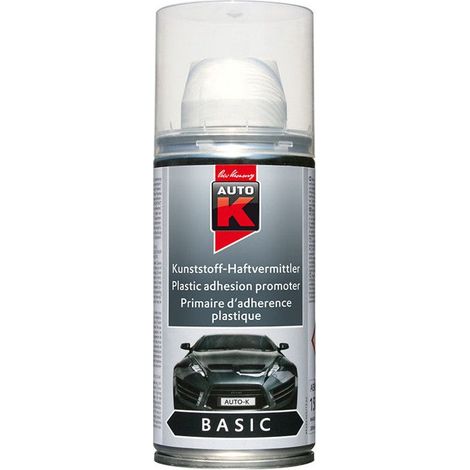 Primaire d'adhérence - REPARAUTOS - 150 ml - Gris - Pour surfaces plastiques - Adhérence parfaite