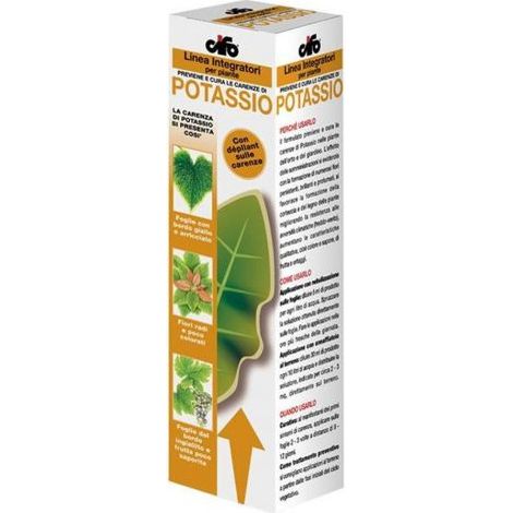 CONCIME INTEGRATORE LIQUIDO POTASSIO PREVENZIONE CURA PIANTE FOGLIE CIFO (30287)