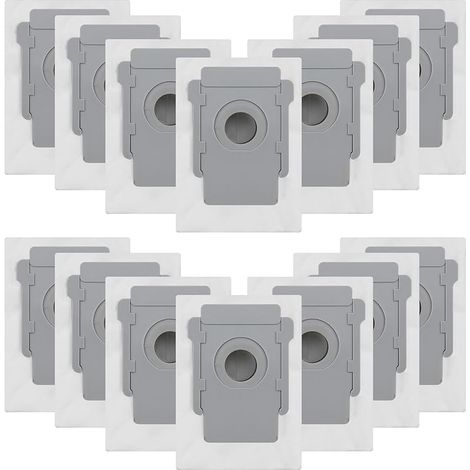 Lot de 14 Sacs aspirateur pour IRobot Roomba i7/i7+/i3/i3+/i4/i4+/i6/i6+/i8/i8+/S9/S9+/j7/j7+/E5/E6/E7 Sac de rechange pour IRobot Roomba I7 Kit accessoires (A-14 Pièces) (1/5)