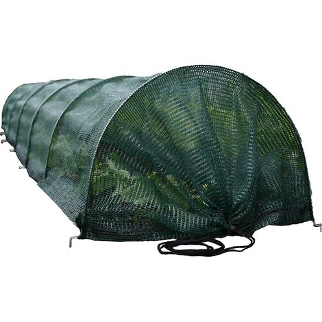 TG63479 Mini serre tunnel de jardin en aluminium pour ombrager les cultures sur une plate-bande (1/5)
