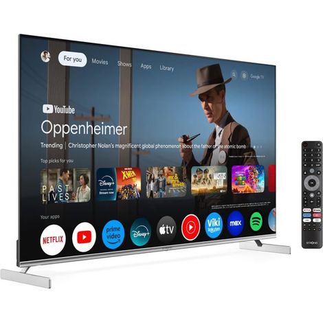 TV 4K QLED - STRONG - SRT65UF8733 - 65'' (164 cm) - Google TV - Chromecast intégré