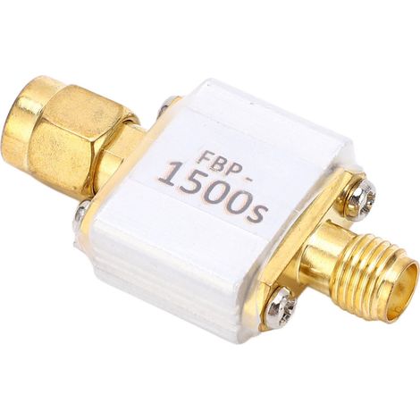 1500-MHz-50-Ohm-SAW-Bandpassfilter, HF-Koaxialfilter mit SMA-Schnittstelle, 1-dB-Bandbreite, 20 MHz (1/5)