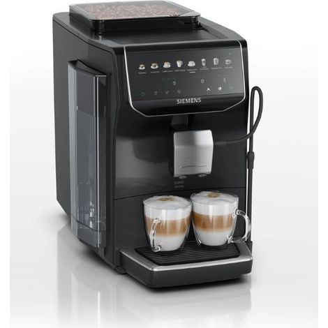 Cafetera de presión siemens eq500 iaroma tp553e07 15 bar negro piano (1/5)
