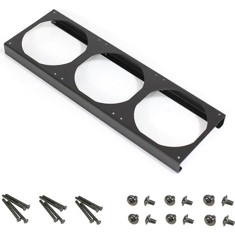 Hochleistungs-Lüfterhalterung (12 cm, verzinkt), 25 mm Hub, optimierter Luftstrom für individuelle PC-Konfigurationen, mehrfarbig (1/5)